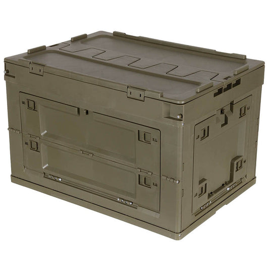 Fold Down Storage Box 60L OD Green - Cadetshop