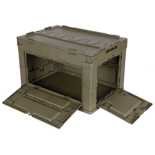 Fold Down Storage Box 60L OD Green - Cadetshop