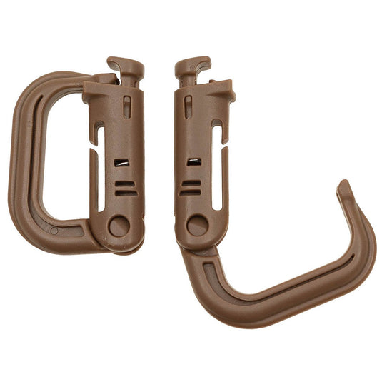 Carabiner plastic MOLLE type - pair - Cadetshop