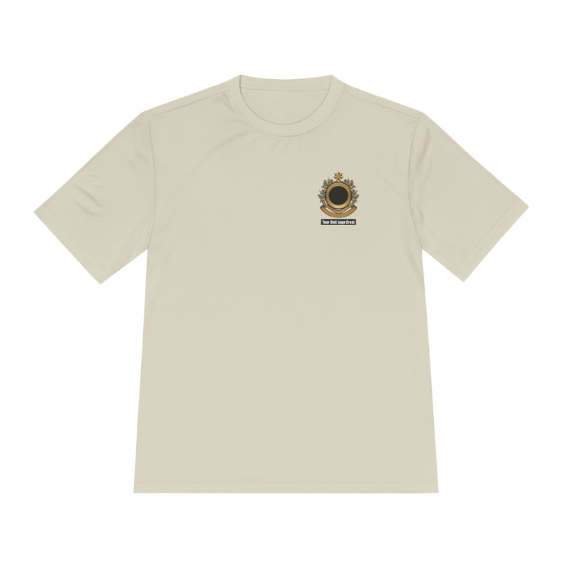 Load image into Gallery viewer, Sports Unisex Moisture Wicking Tee Custom Logo Crest
