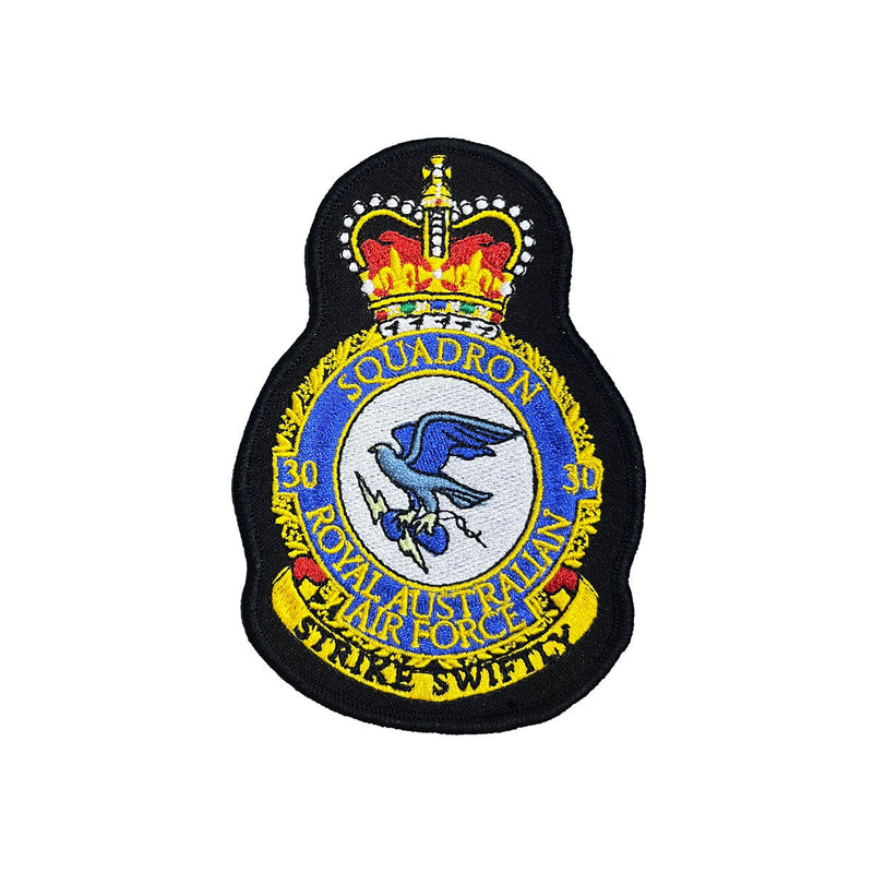 Load image into Gallery viewer, 30 SQN Squadron Unit Crest Patch Air Force
