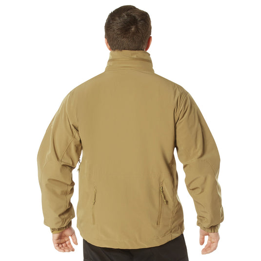 Softshell 3 in 1 Special Ops Jacket Coyote Brown Woolley Mammoth Style