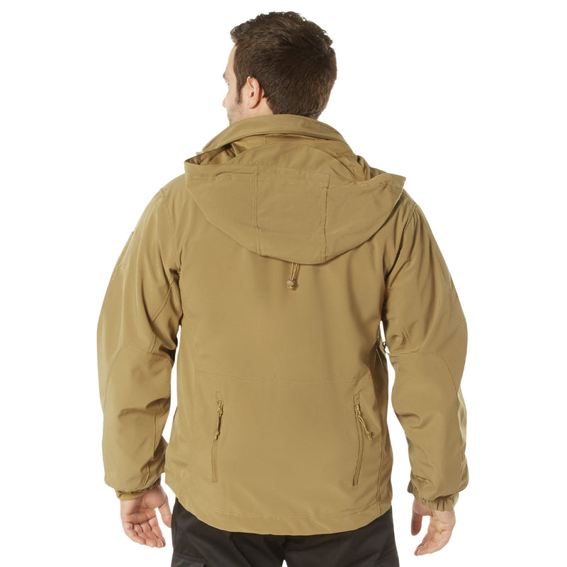 Load image into Gallery viewer, Softshell 3 in 1 Special Ops Jacket Coyote Brown Woolley Mammoth Style

