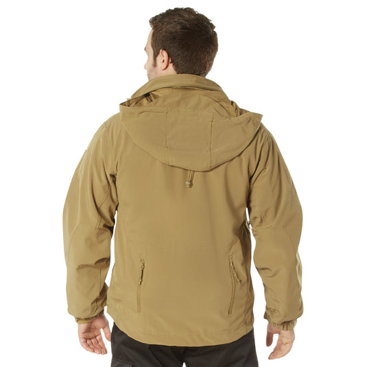 Softshell 3 in 1 Special Ops Jacket Coyote Brown Woolley Mammoth Style