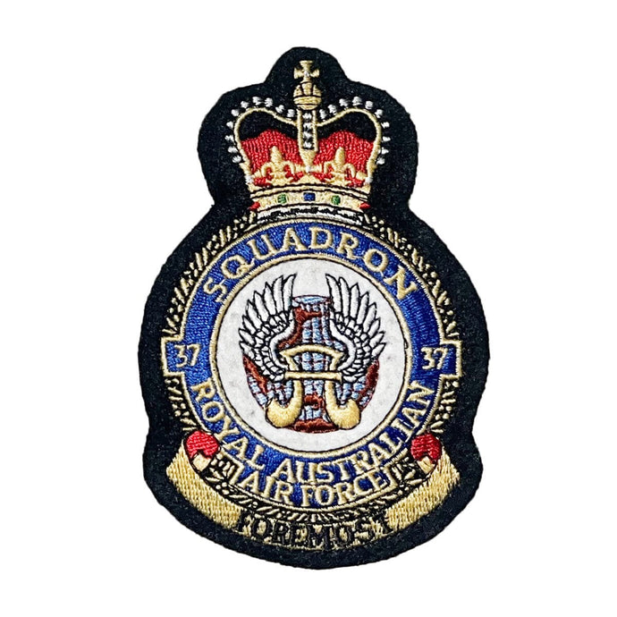 37 SQN Squadron Unit Crest Patch Air Force