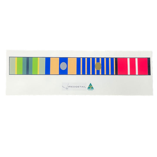 Custom Ribbon Bar Patch Sticker 1 Ribbon to 8 Ribbon - Cadetshop