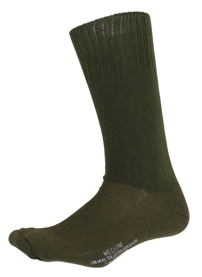 Load image into Gallery viewer, Military Olive Socks
