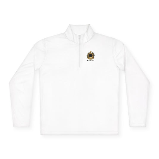 Quarter-Zip Pullover Custom Logo Crest - Cadetshop