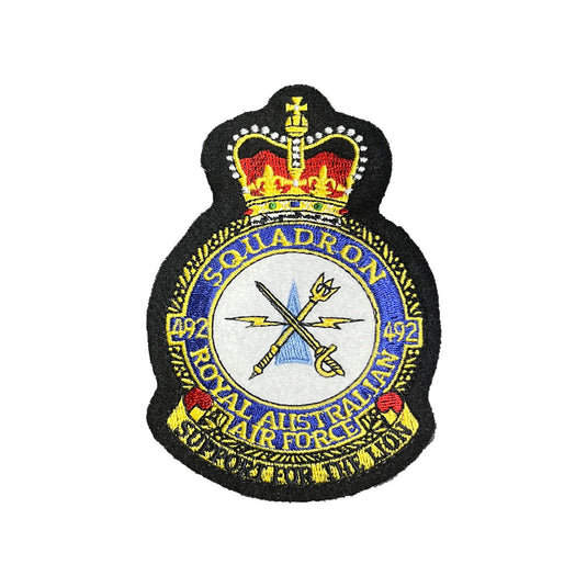 492 SQN Squadron Unit Crest Patch Air Force