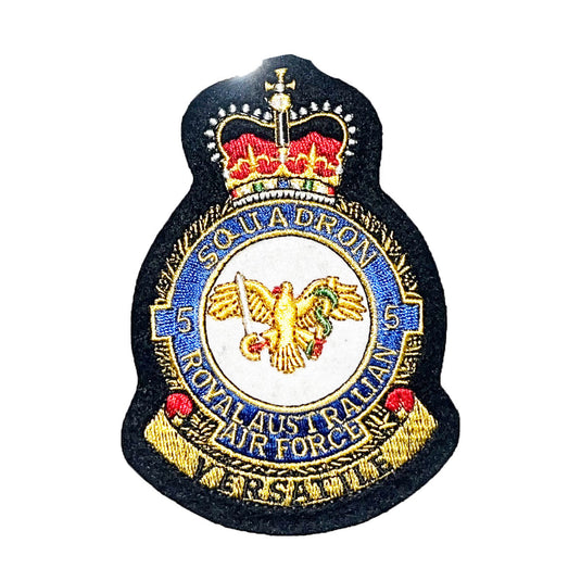 5 SQN Squadron Unit Crest Patch Air Force