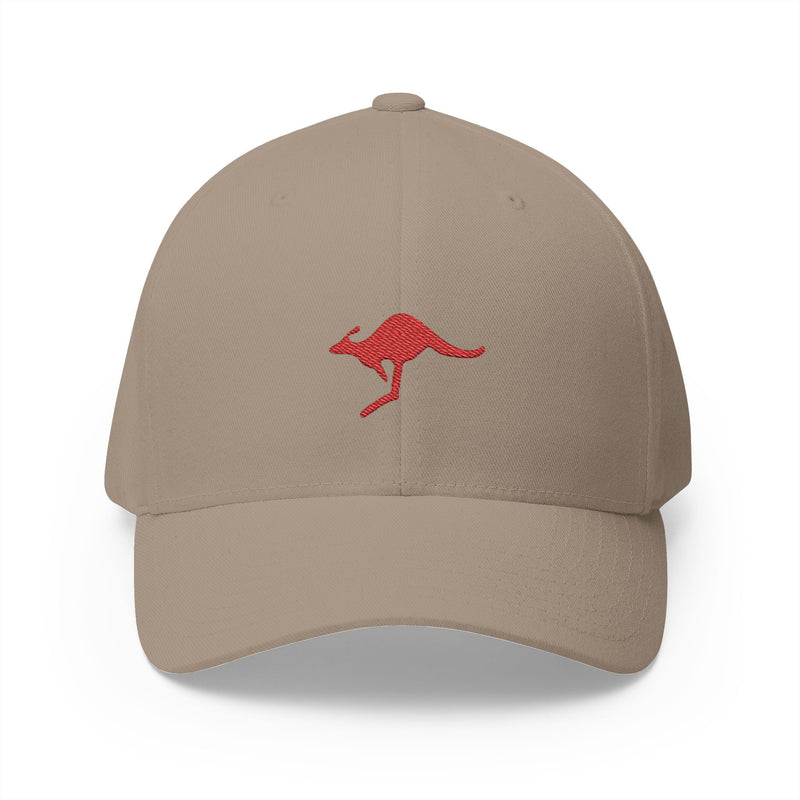 Load image into Gallery viewer, Embroidered Kangaroo Australian Military Flexfit Baseball Cap
