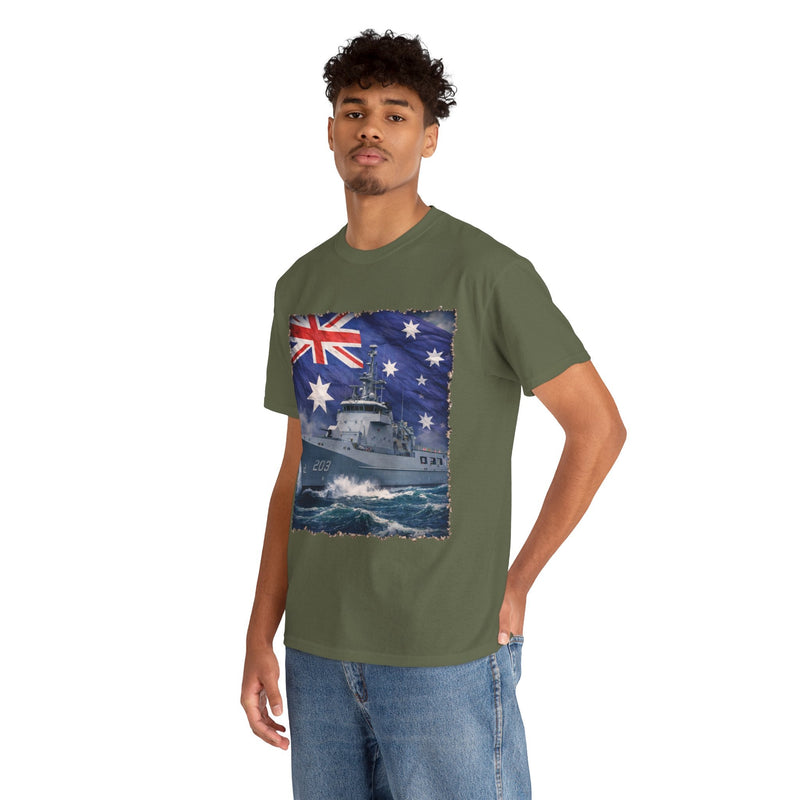 Load image into Gallery viewer, Navy Patrol Boat T-Shirt Navy Collection
