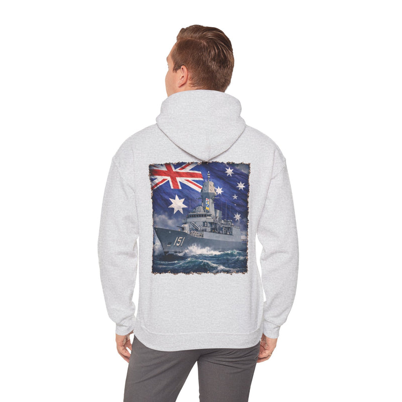 Load image into Gallery viewer, Frigate Hoodie Jumper Navy Collection

