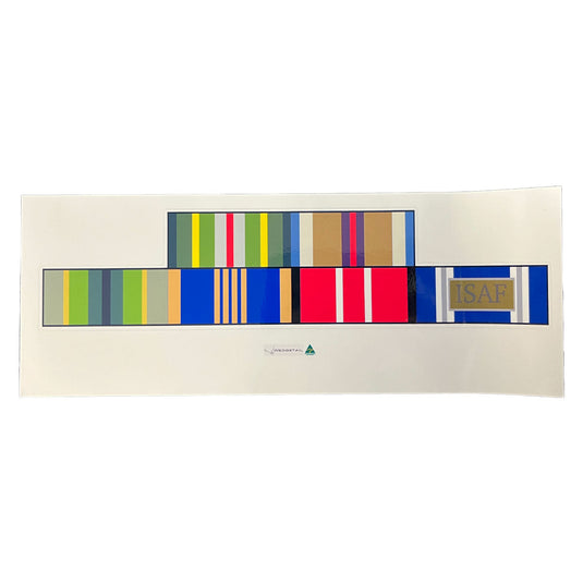 Custom Ribbon Bar Patch Sticker 1 Ribbon to 8 Ribbon - Cadetshop