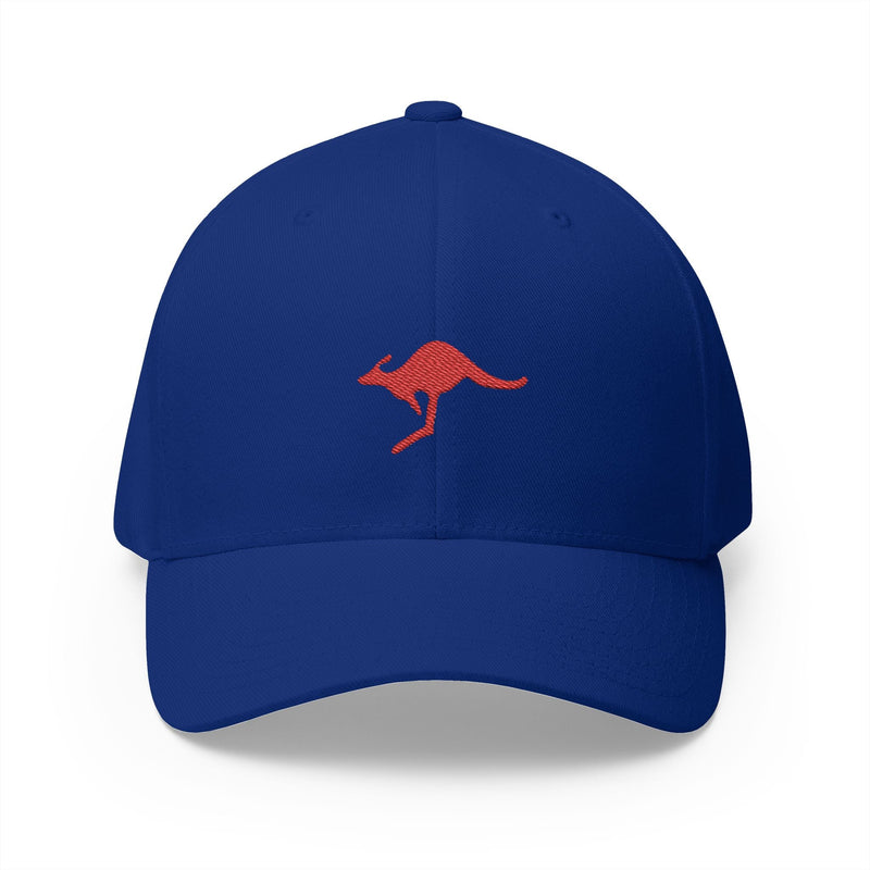 Load image into Gallery viewer, Embroidered Kangaroo Australian Military Flexfit Baseball Cap
