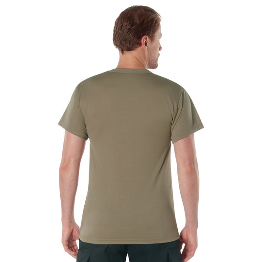 Quick Dry Moisture Wicking T-Shirt Coyote Brown