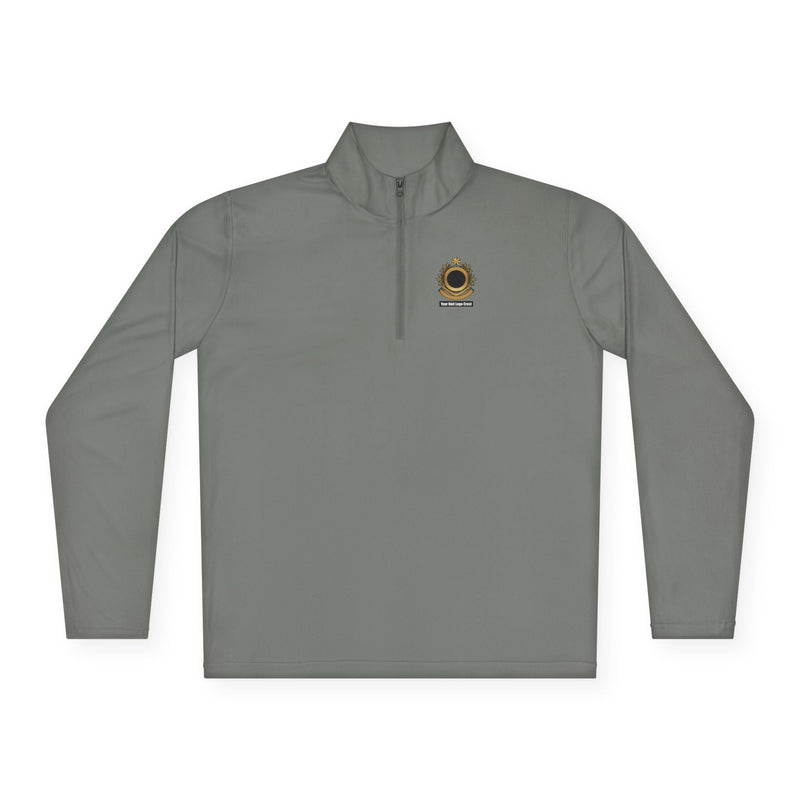 Load image into Gallery viewer, Quarter-Zip Pullover Custom Logo Crest - Cadetshop
