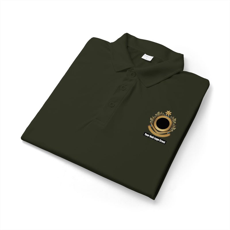 Load image into Gallery viewer, Lightweight Polo Shirt Custom Unit Logo Crest - Cadetshop
