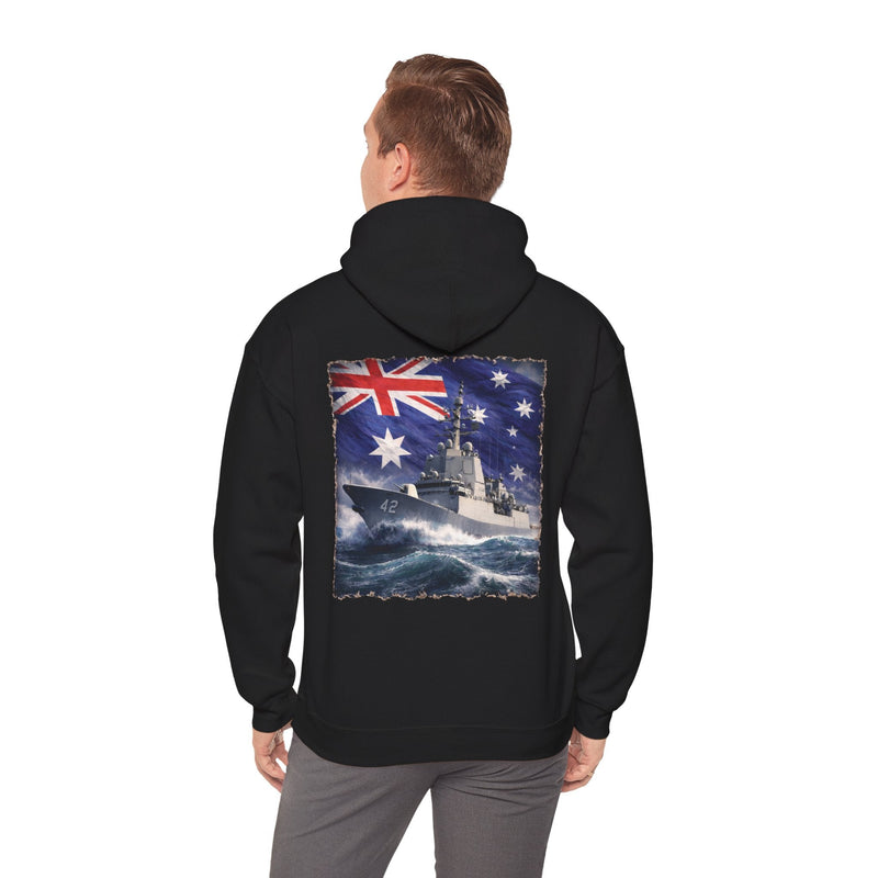 Load image into Gallery viewer, Destroyer Hoodie Jumper Navy Collection
