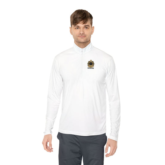 Quarter-Zip Pullover Custom Logo Crest - Cadetshop