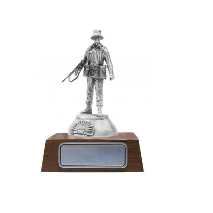 Pewter Australian Army Combat Figurine