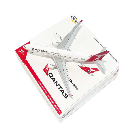 QANTAS A330-300 Die Cast Model 1:400 Scale - Cadetshop