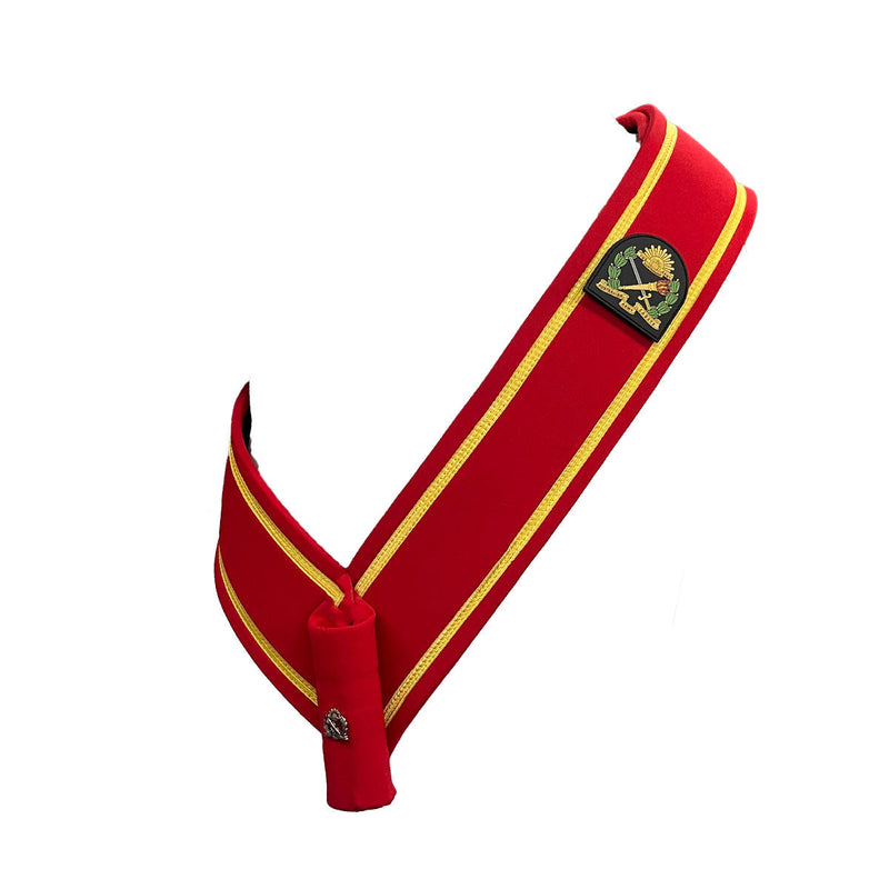 Load image into Gallery viewer, Banner Sash Carry Belt Army AAC Red Gold

