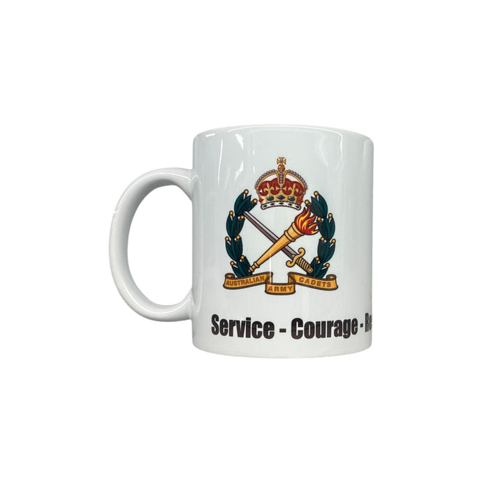 Coffee Mug Australian Army Cadets Values