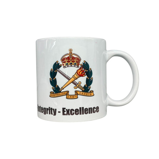 Coffee Mug Australian Army Cadets Values