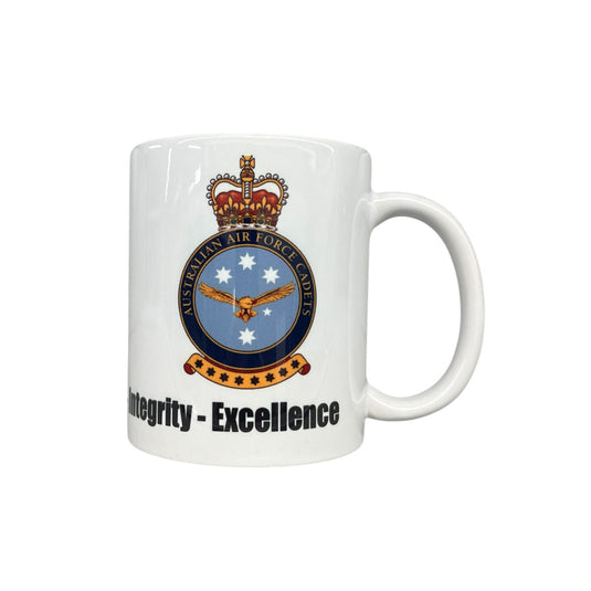 Coffee Mug Australian Air Force Cadets Values