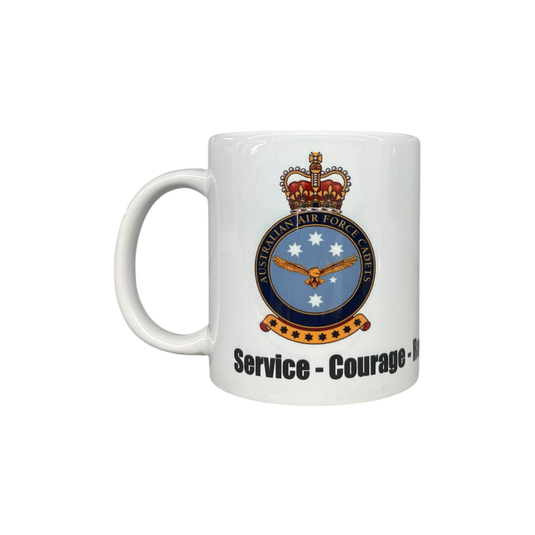 Coffee Mug Australian Air Force Cadets Values