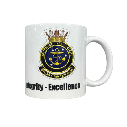Coffee Mug Australian Navy Cadets Values