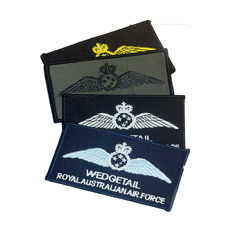 Load image into Gallery viewer, Custom Name Tag Mission Air Crew Air Force Brevet Wings - Cadetshop
