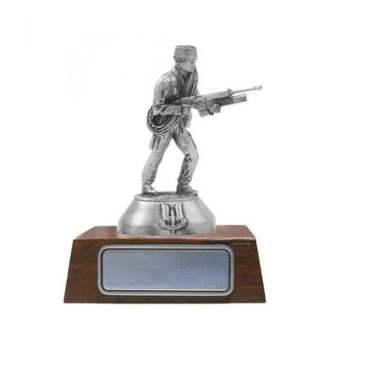 Pewter Commando Figurine