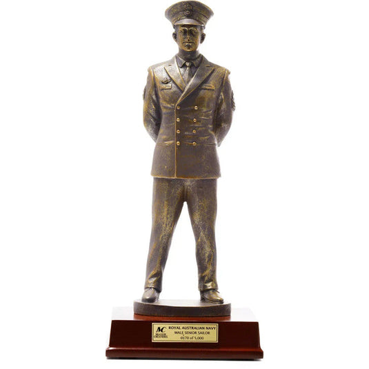 Male Senior Sailor Figurine: Collectors Gold - Cadetshop