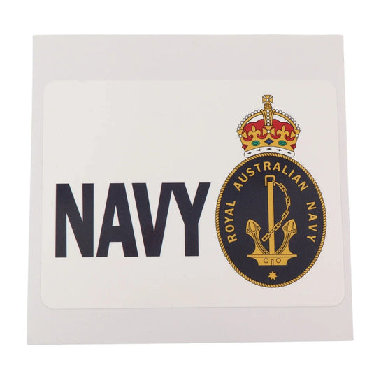 Navy Rectangular Sticker CIIIR