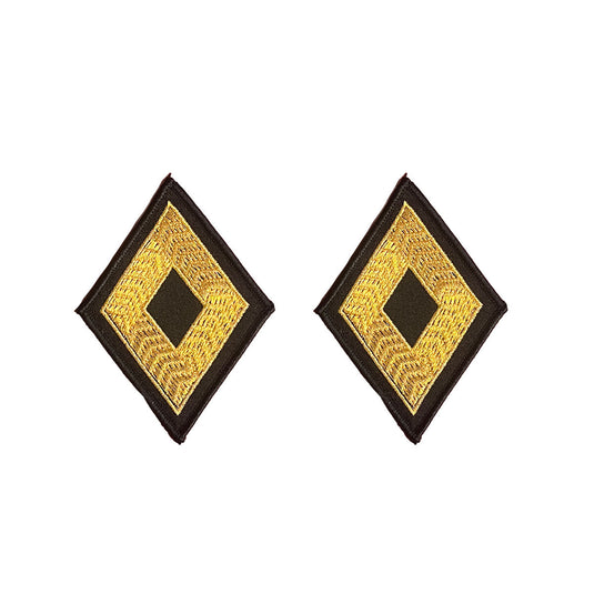 Australian Army Rank Patch Cadet Under Officer (CUO) Gold Black