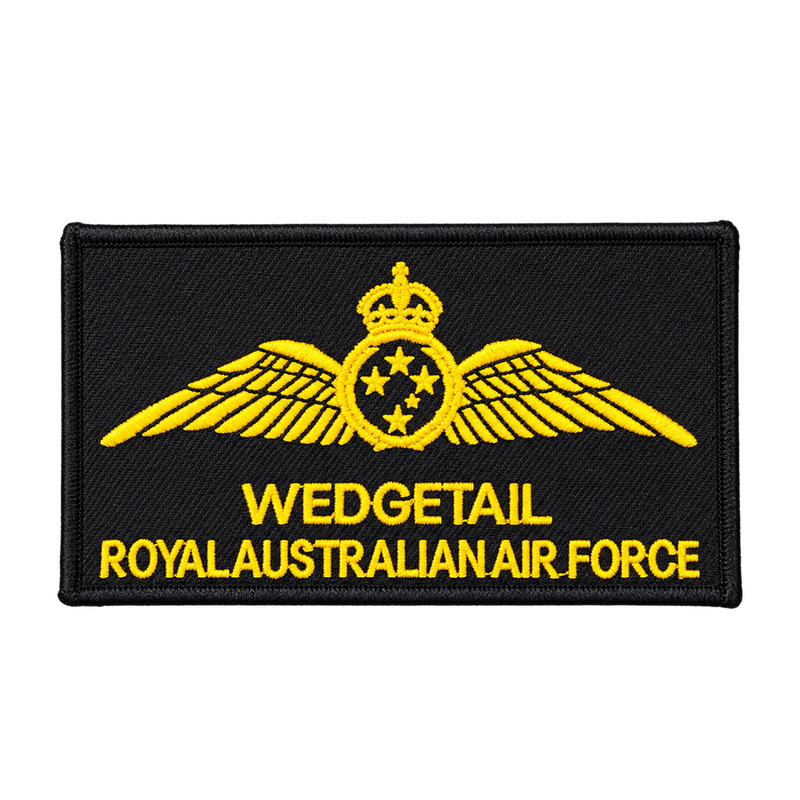 Load image into Gallery viewer, Custom Name Tag Mission Air Crew Air Force Brevet Wings
