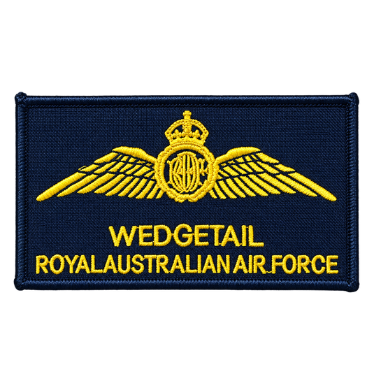 Custom Name Tag Pilot Air Force RAAF Pilot Wings Brevet