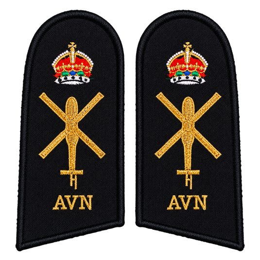 Collar Badge Aviation Support Senior Sailor