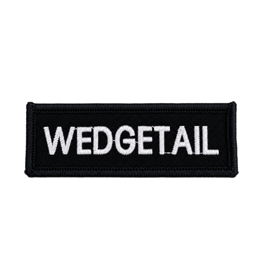 Custom Embroidered Police First Responder ILAV Style Name Tag 80 x 25 mm 2 Line