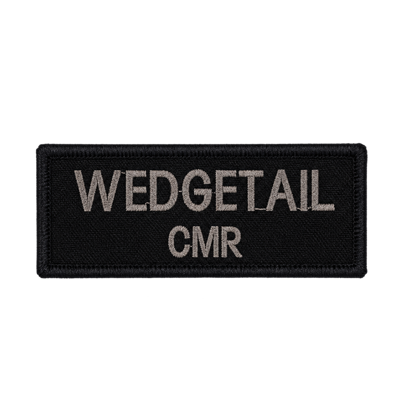 Load image into Gallery viewer, Custom Embroidered Police First Responder ILAV Style Name Tag 80 x 30 mm 2 Line
