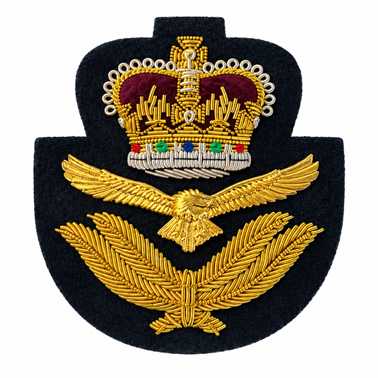 RAAF Hat Badge Air Force Officer EIIR - Cadetshop