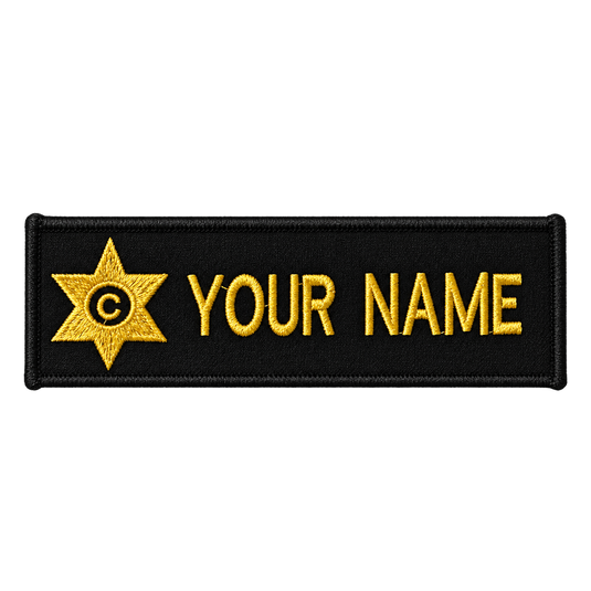 Custom RAN Navy Name Tag Maritime Logistics Chef
