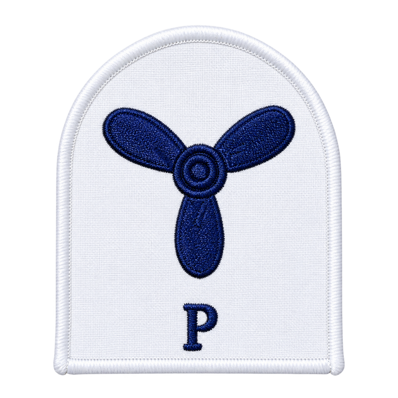 Load image into Gallery viewer, Marine Technical Propulsion Category Badge
