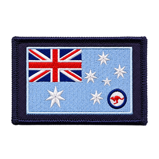 RAAF Ensign Patch GPU Blue Fabric - Cadetshop
