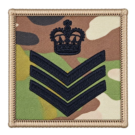 AMCU Compatible Army Rank Identification Marker Patch