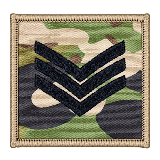 AMCU Compatible Army Rank Identification Marker Patch
