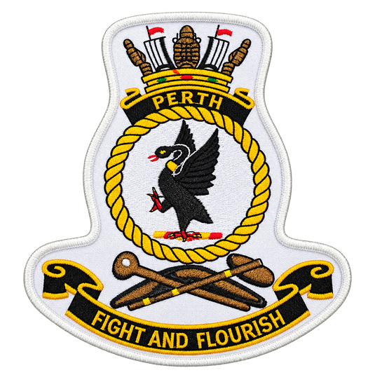 HMAS Perth Ships Crest Patch Navy - Cadetshop