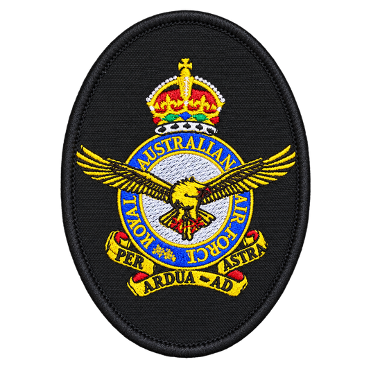 RAAF Crest Patch Royal Australian Air Force Oval
